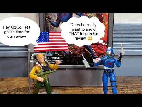 Video GI Joe Duke vs Cobra Commander O-Ring Review - youtube