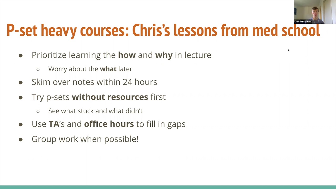 Tackling PSET Heavy Courses - Strategies to Stay Focused in Remote ...