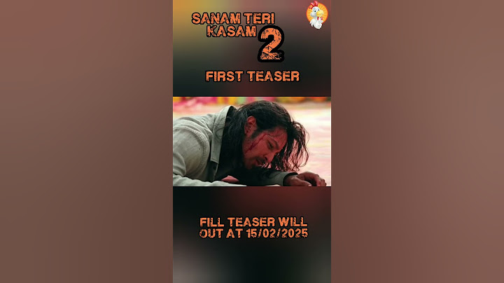 Sanam Teri Kasam 2 Teaser | New romantic movie 2025 | #trailer #shortfeed @tonitoonzkahaniyan