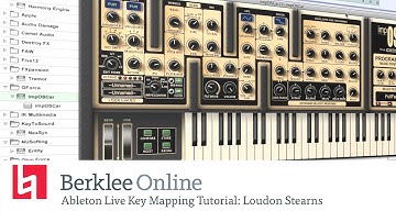 Key Mapping and Midi Mapping in Ableton Live with Loudon Stearns