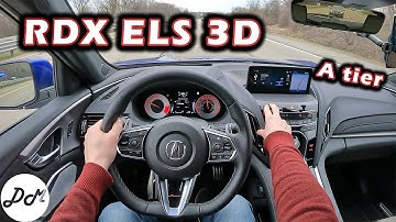 2022 Acura RDX – ELS Studio 3D 16-speaker Sound System Review | 5.1 Surround Demo
