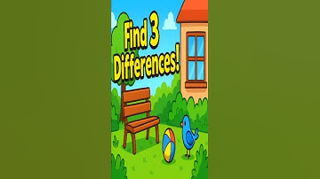 Can You Spot 3 Differences in 10 Seconds? #shorts #reels #foryou #fyp #viralvideo