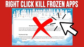 How to Add a "Kill All Not Responding Tasks" Option to the Windows Right-Click Menu