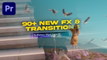 HUGE UPDATE: 90+ NEW EFFECTS & Transitions in Adobe Premiere Pro (Free) FILM IMPACT