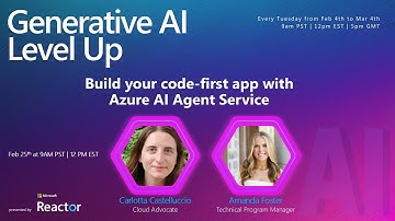 Build your code-first app with Azure AI Agent Service
