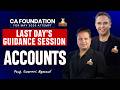 CA FOUNDATION | Guidance Session | Accounts | May 2026 | Prof. Navneet Agarwal