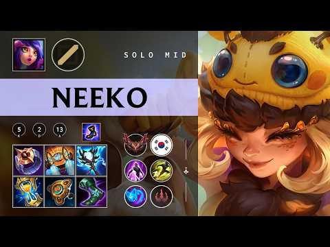 Neeko Mid vs Yone - KR Grandmaster Patch 26.06