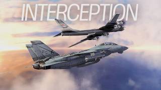 Spy Games USA & Russia F-14 Tomcat Defending The Fleet | DCS World screenshot 1