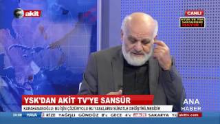 Akit Medya Grubu İcra Kurulu Başkanı Mustafa Karahasanoğlu Ysk Kararını Değerlendirdi.