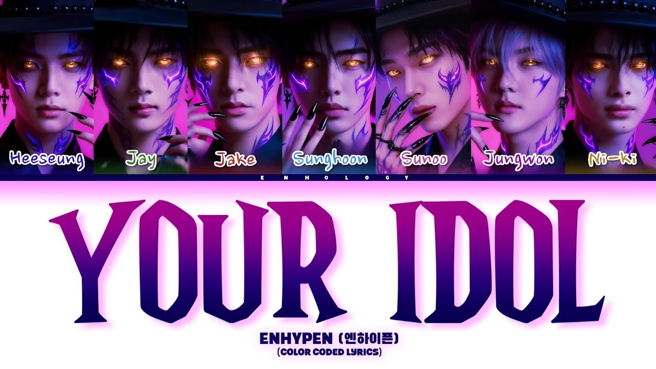 [AI COVER] How Would ENHYPEN Sing "Your Idol" By Saja Boys | Color Coded Lyrics (REMAKE)