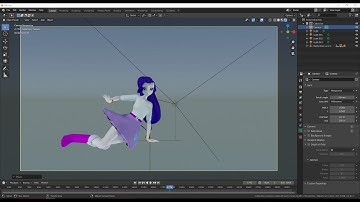 Tutorial | How to apply physics to MMD models in Blender 2.8x
