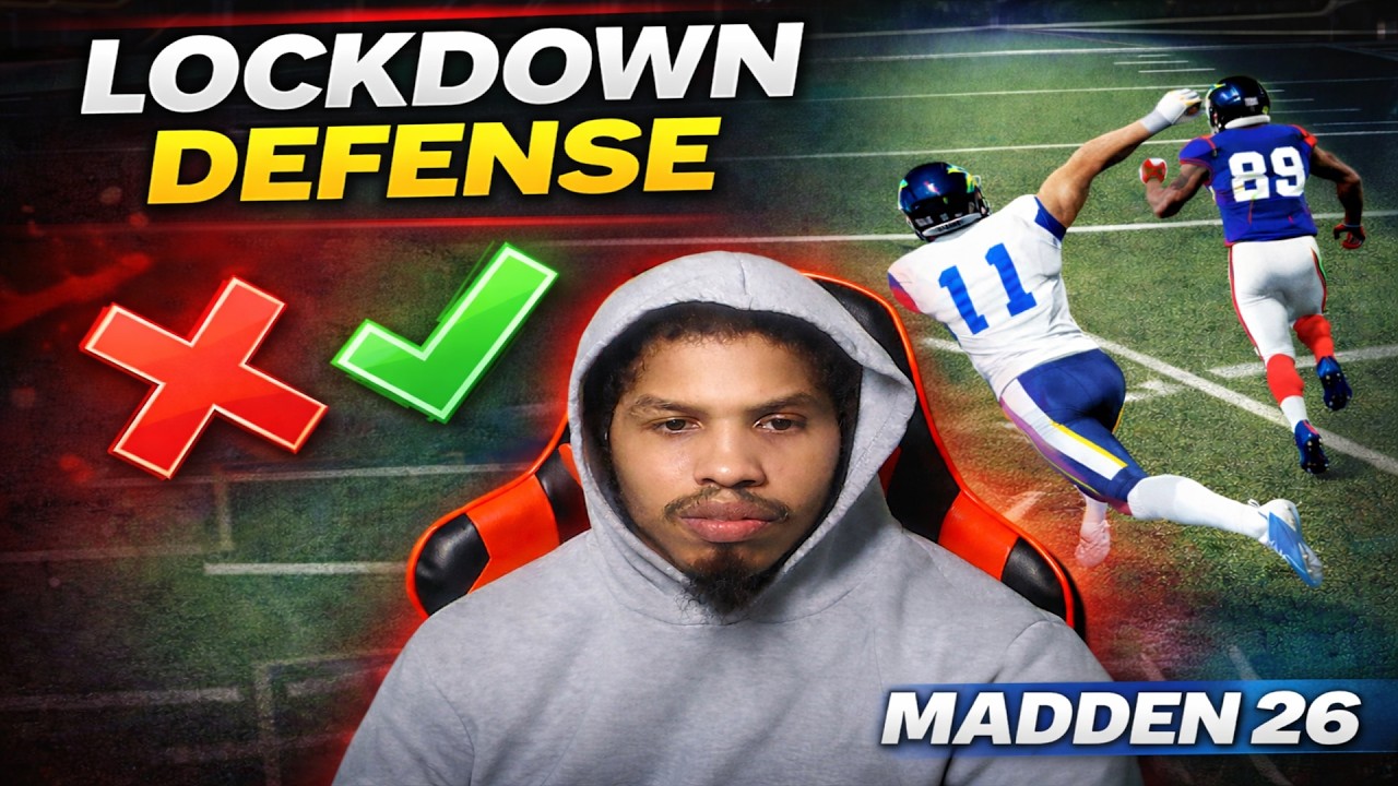 How To Stop Corner Routes & Crossers in Madden 26 (Easy Defense Fix)