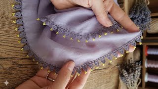 Tek Sıra Kolay Tığ Oyası Yapımı