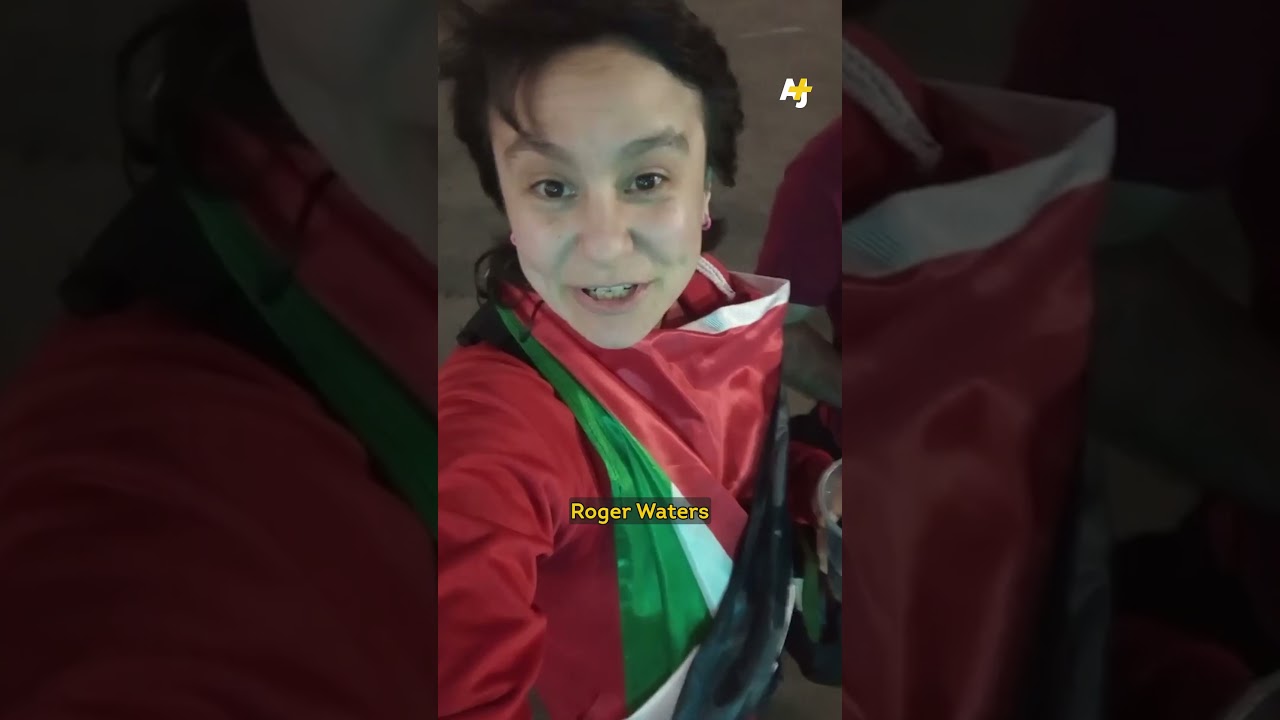 تم حجب العلم الفلسطيني في حفل روجر ووترز (تم التصحيح) #shorts