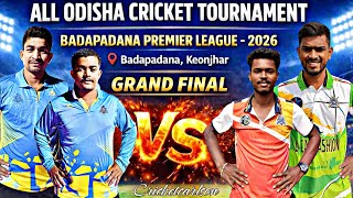 🛑LIVE: GRAND FINAL:🏆ALL ODISHA BADAPADANA PREMIER LEAGUE,KEONJHAR-2026 :  #Cricketcarlson screenshot 5