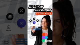 Простая анимация меню с figma motion #полезно #анимация #обучениедизайну #реки ##figma #фигма