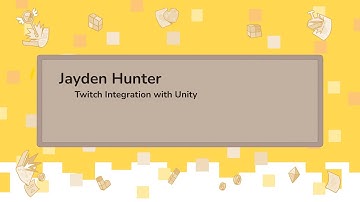 Twitch Integration with Unity - Jayden Hunter
