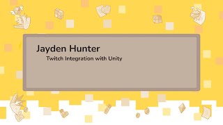 Twitch Integration with Unity - Jayden Hunter