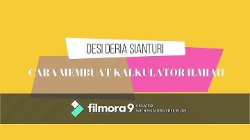 Tutorial Membuat Kalkulator Ilmiah Dengan Ms. Excel VBA