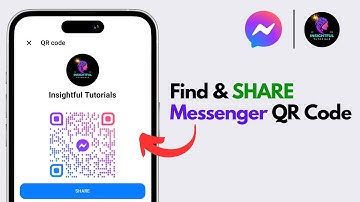 How To Find & Share Messenger QR Code (2024) | Find Messenger QR Code | Share Messenger QR Code