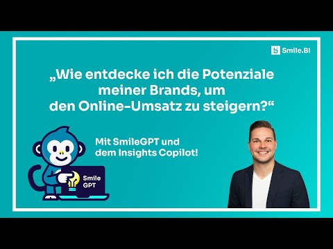 Der SmileGPT Insights Copilot | Brand-Potenziale zur Steigerung des Online-Umsatzes erkennen