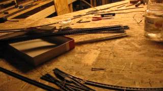 N scale layout update more bench work and sub roadbed done