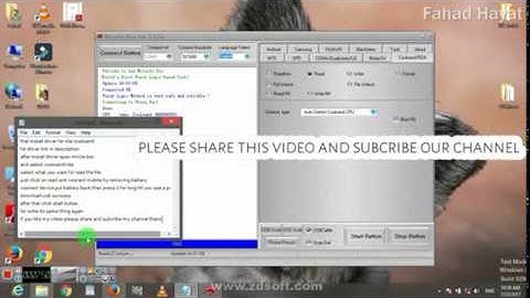 How TO Read/Write Coolsand/Rda chipset device by mircle
