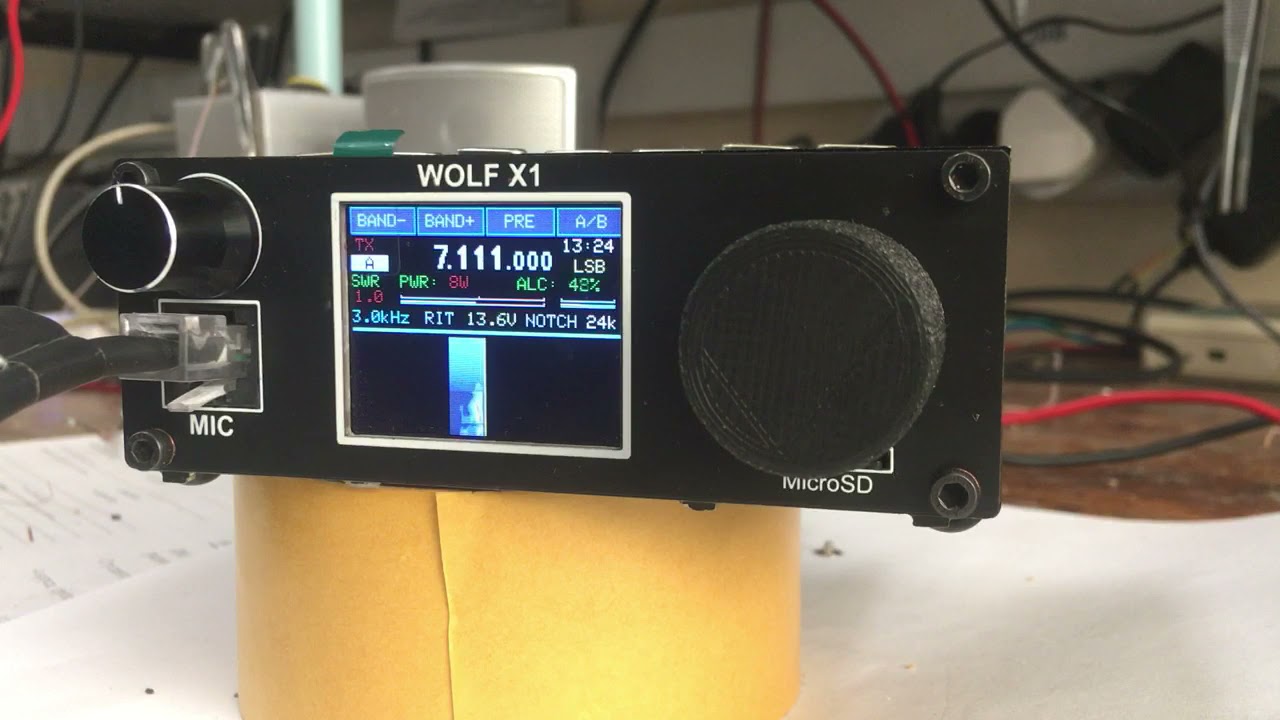 Трансивер \"Волк X1\" - YouTube