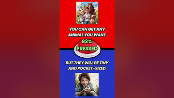 WOULD YOU PRESS THE BUTTON? 🔴😱 (Part 68) #wouldyourather #button #red #quiz #challenge #game #funny