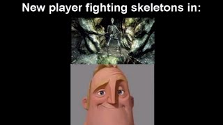 The Elder Scrolls Skeleton Experience
