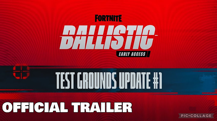 Fortnite - Ballistic Test Grounds Overview Official Launch Trailer