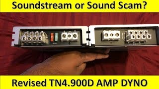 Soundstream or Sound Scam? Revised Soundstream TN4.900D Dyno