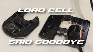 My Fanatec Clubsport V3 load cell said farewell!