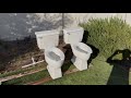 NEW! 1988/1989 CH Crane Hymont Toilets Flushing!