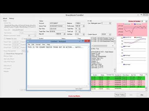 BINARY MASTER TRADER BOT 09/02/2018