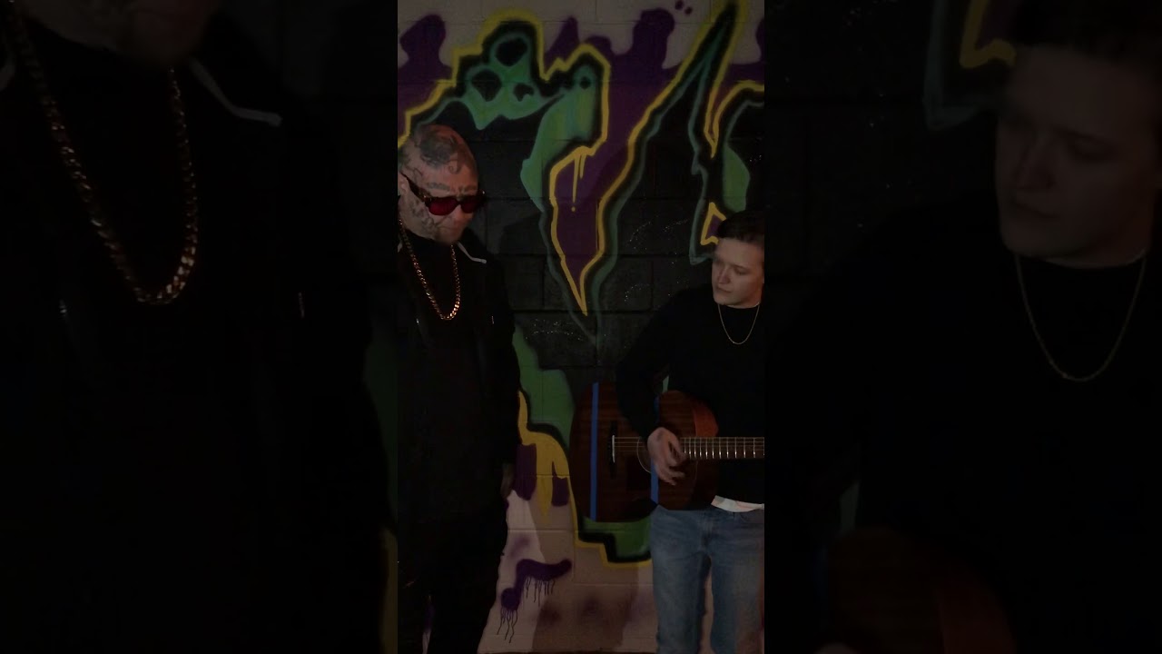 RAPPER K-LEE SHINING STAR FEAT HALEY CASEY ACOUSTIC BY THE HIGHWAY (vehicles passing)