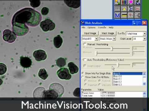 HLImage++ Blob Analysis Tool Demo