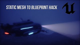 Unreal Engine Blueprints: Parent Lights & Props to a Static Mesh (The Easy Way!)