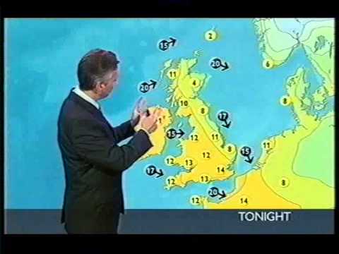 BBC Weather 8th October 2003