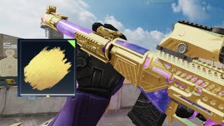 Consiguiendo el camuflaje dorado de la VSS en blood strike