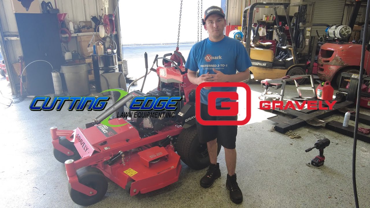 Hydro Service on a Gravely Pro-Stance