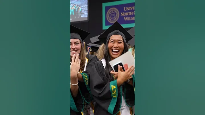 UNCW Spring 2025 Commencement Recap #graduation #classof2025 #uncw #commencement  #college