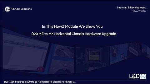D20-1036 l Upgrade D20 ME to MX Horizontal Chassis Hardware v1