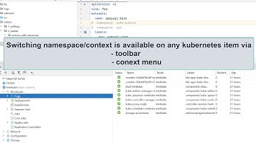 IntelliJ IDEA Kubernetes Tips: Context and namespace switching