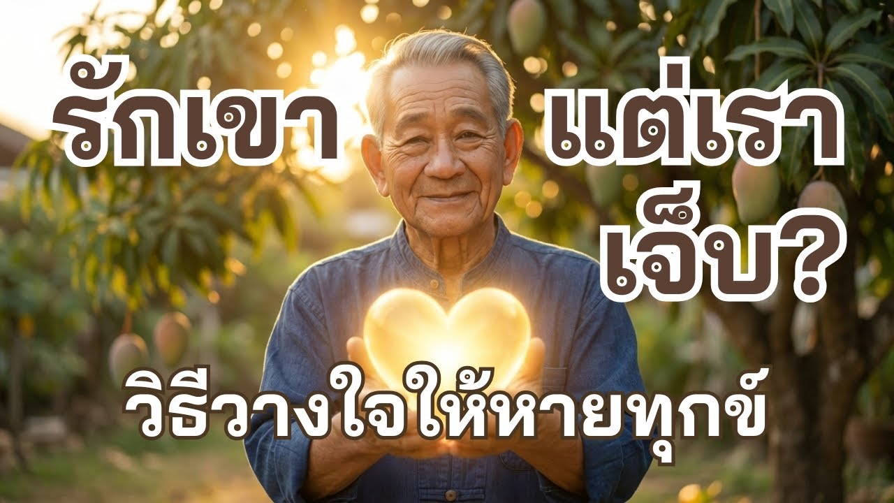 รักยังไงไม่ให้เจ็บ? 3 วิธีเปลี่ยนรักร้าย...ให้กลายเป็นรักแท้ (ฉบับลุงบุญ)