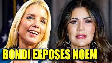 Pam Bondi OUTS Noem as Official Who Defied Federal Judge