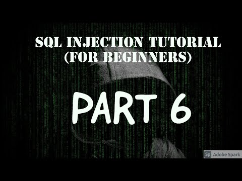 SQL Injection Tutorial