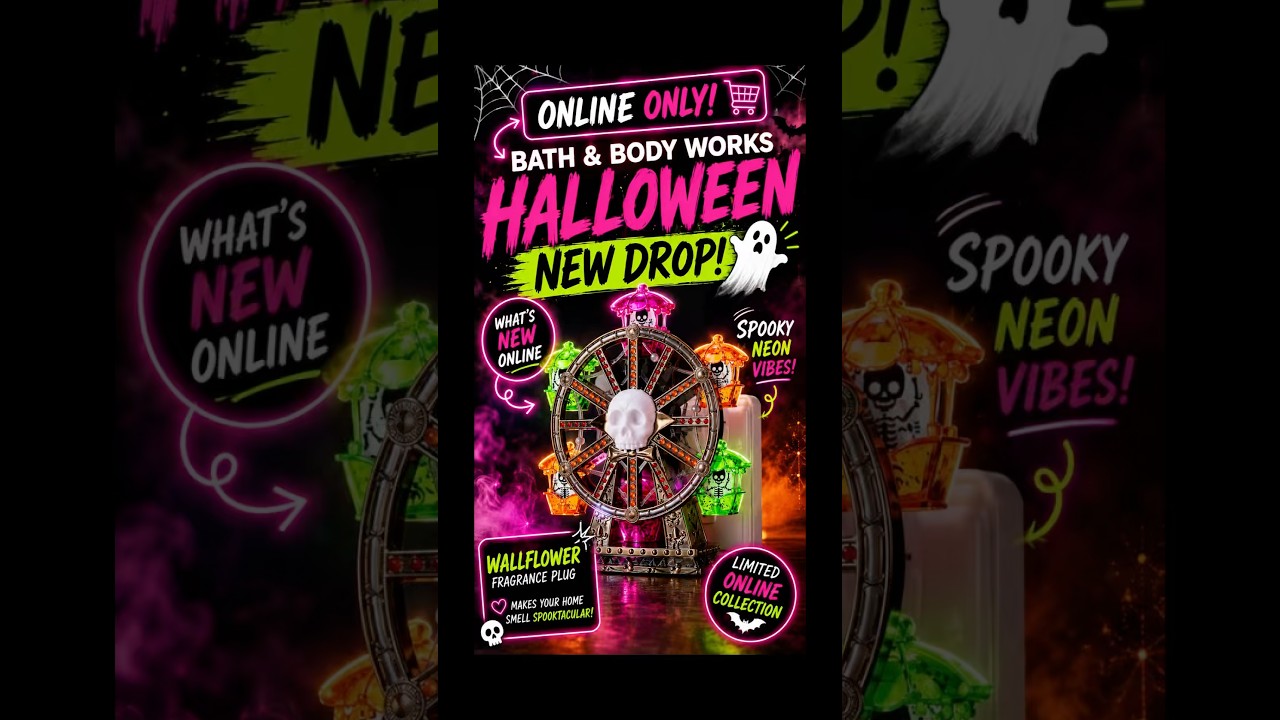 🚨Bath & Body Works just dropped NEW Halloween Wallflowers… and