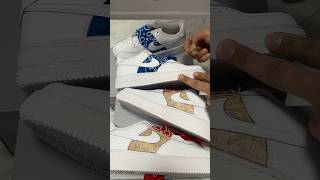 Custom Shoes Bandana Air Force 1S