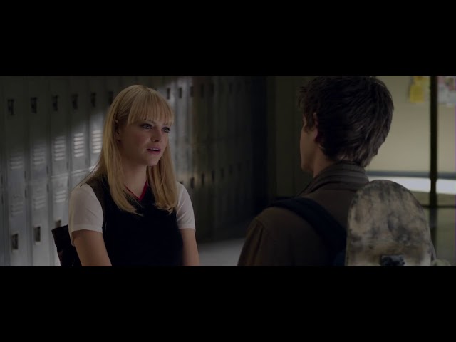 The Amazing Spider-man Uncle ban Peter and Gwen scene, You are on his computer